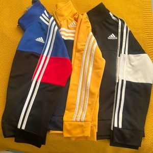 Kids adidas track Jackets excellent condition